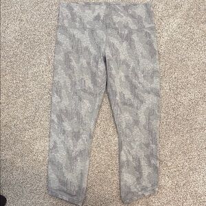 Athleta Gray Patterned Leggings